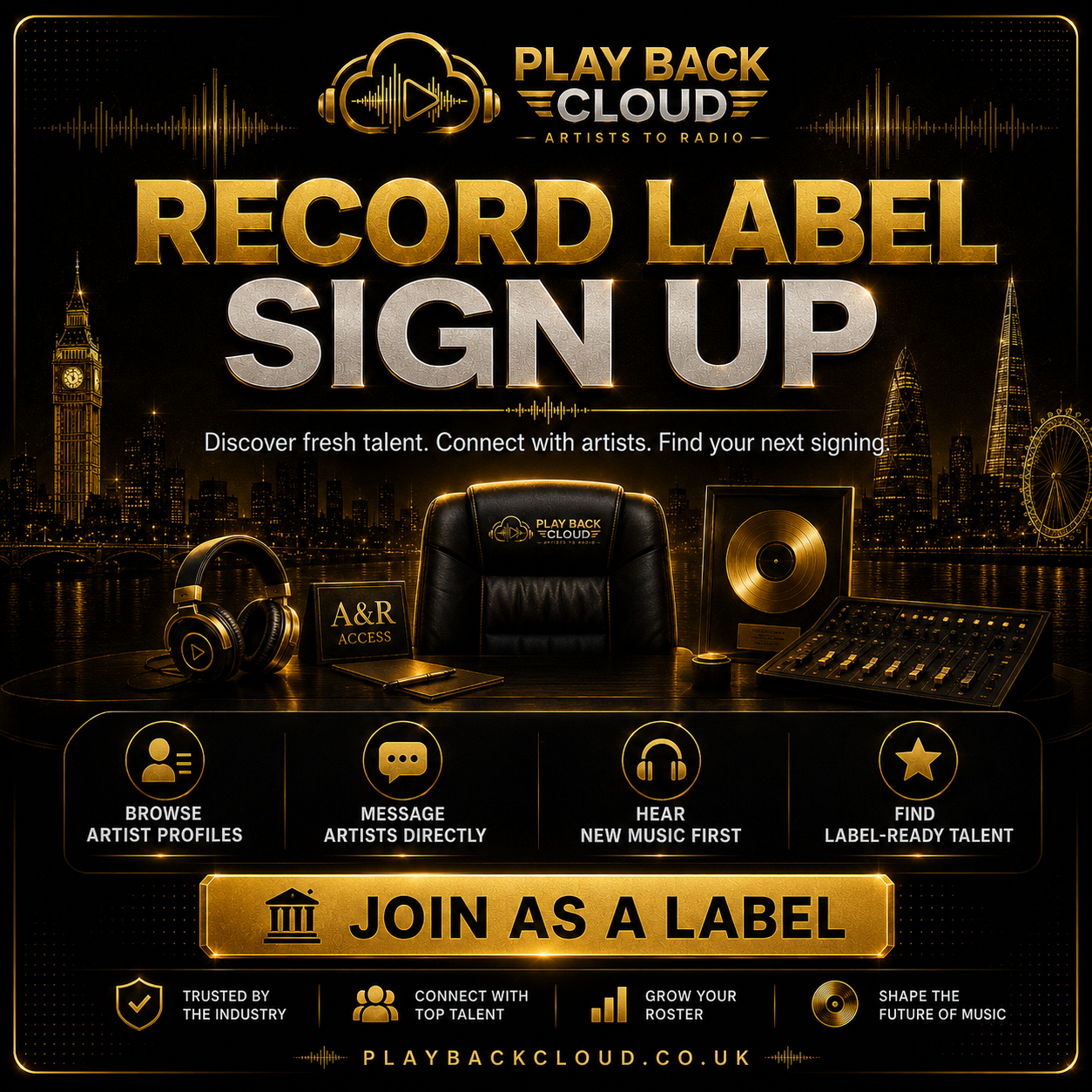 Record Label Sign Up